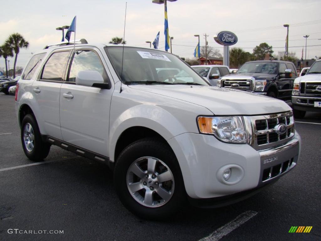 2010 Escape Limited 4WD - White Suede / Camel photo #33