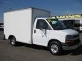 Summit White - Express 3500 Cutaway Moving Van Photo No. 1
