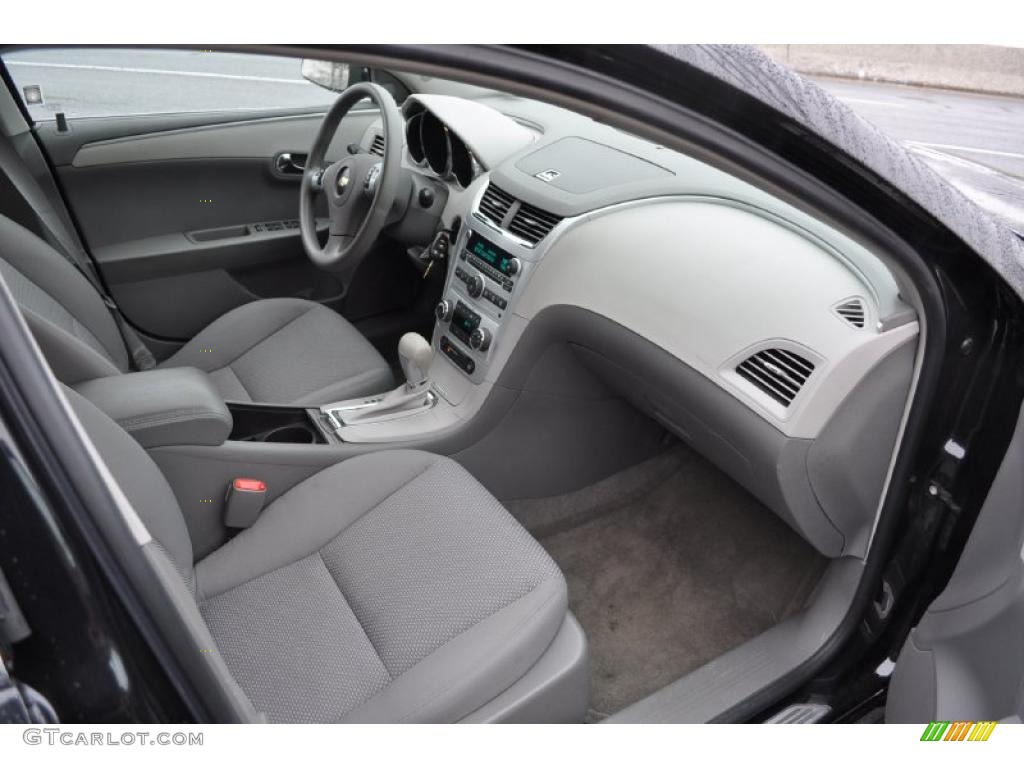 2008 Chevrolet Malibu Hybrid Sedan Titanium Gray Dashboard Photo #44595180