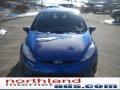 2011 Blue Flame Metallic Ford Fiesta SE Hatchback  photo #3