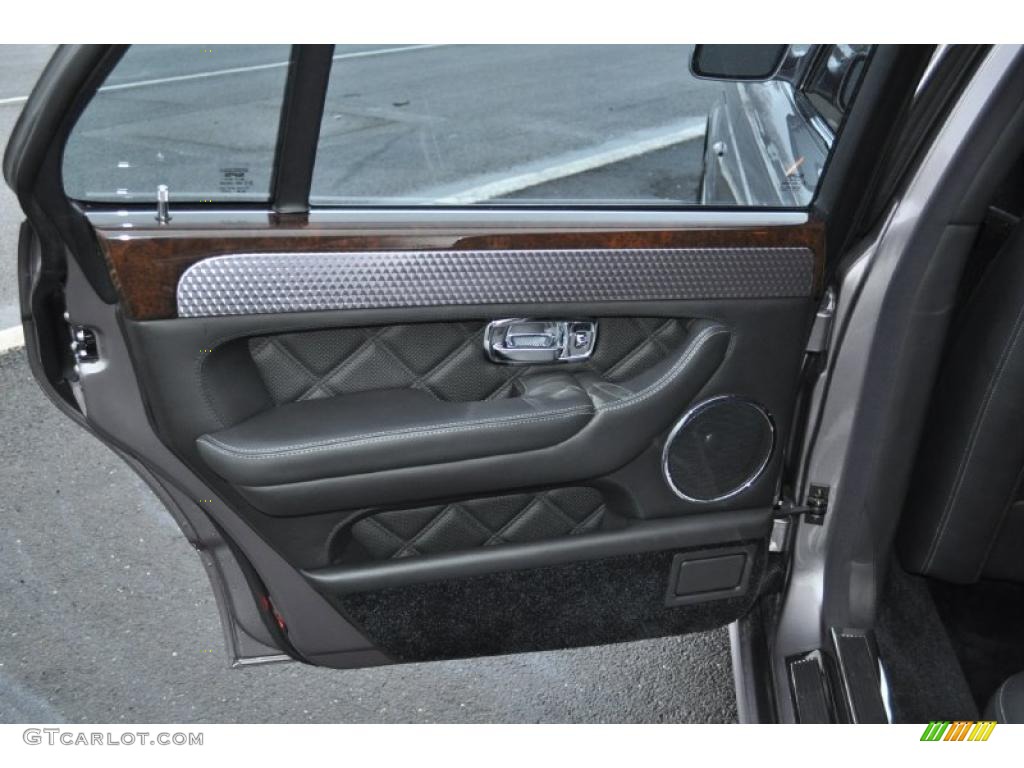 2005 Bentley Arnage T Mulliner Beluga Door Panel Photo #44595885