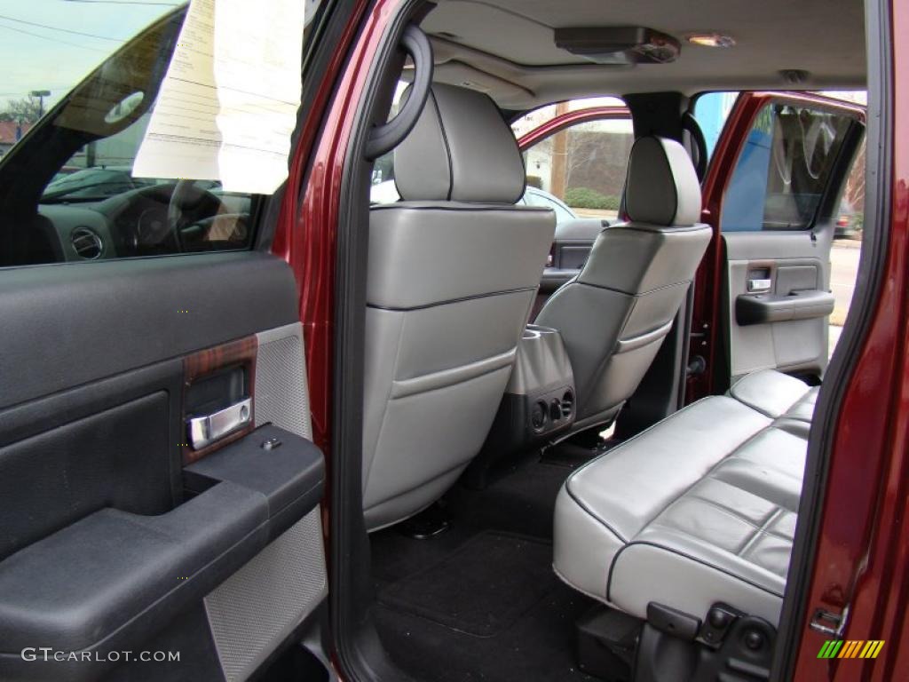 Dove Grey Interior 2006 Lincoln Mark LT SuperCrew 4x4 Photo #44595955