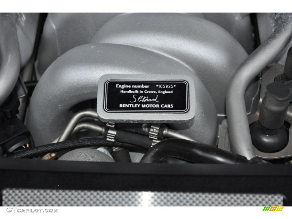 2005 Bentley Arnage T Mulliner Engine Photos