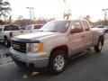 2009 Silver Birch Metallic GMC Sierra 1500 SLE Extended Cab 4x4  photo #6