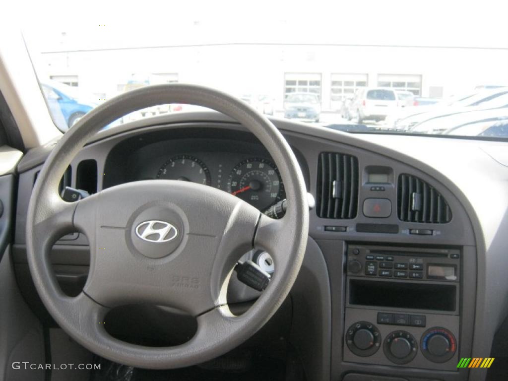 2006 Elantra GLS Hatchback - Champagne Beige / Beige photo #4