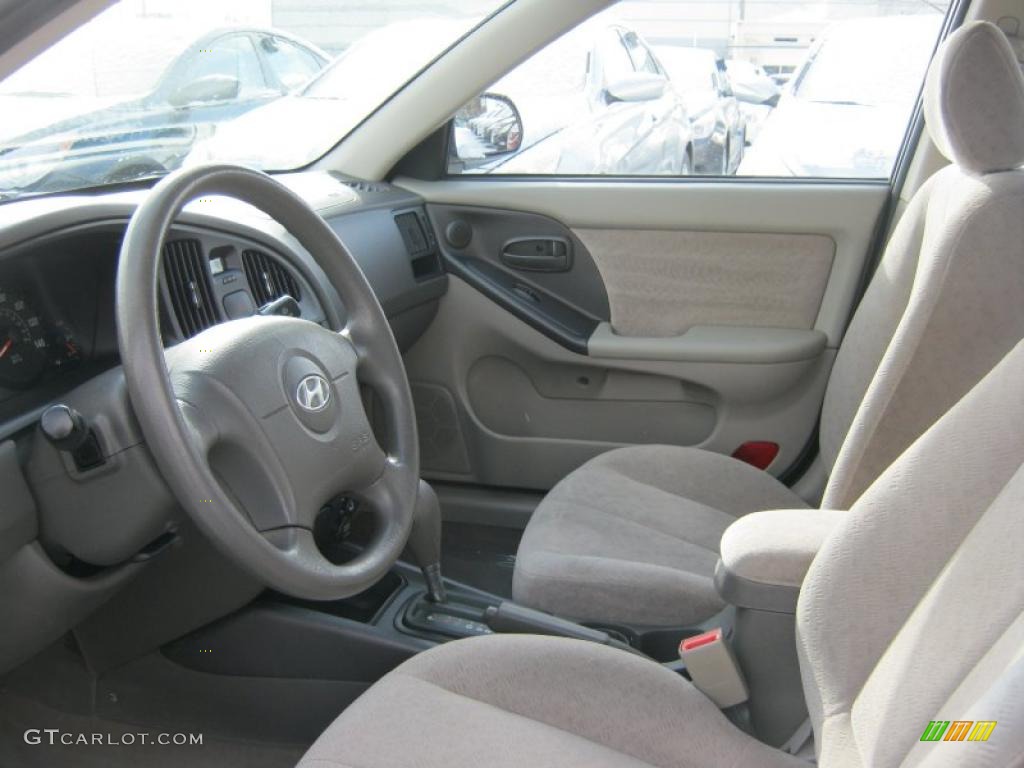 2006 Elantra GLS Hatchback - Champagne Beige / Beige photo #22