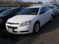 2011 Summit White Chevrolet Malibu LS  photo #1