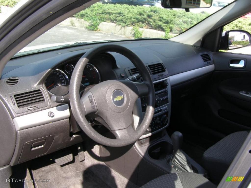 2010 Cobalt LT Sedan - Summit White / Gray photo #9