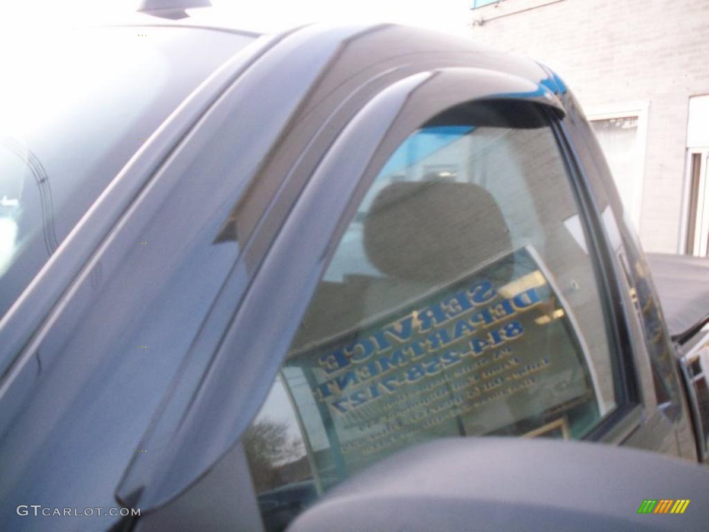 2008 Silverado 1500 LS Regular Cab 4x4 - Black / Dark Titanium photo #11