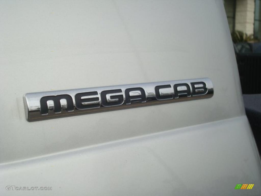 2006 Ram 1500 SLT Mega Cab - Bright Silver Metallic / Medium Slate Gray photo #26