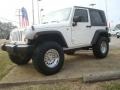 2007 Stone White Jeep Wrangler X 4x4  photo #2