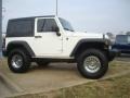 2007 Stone White Jeep Wrangler X 4x4  photo #7