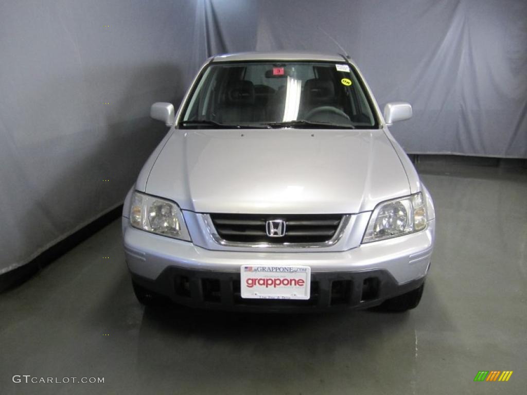 2001 CR-V Special Edition 4WD - Satin Silver Metallic / Dark Gray photo #2