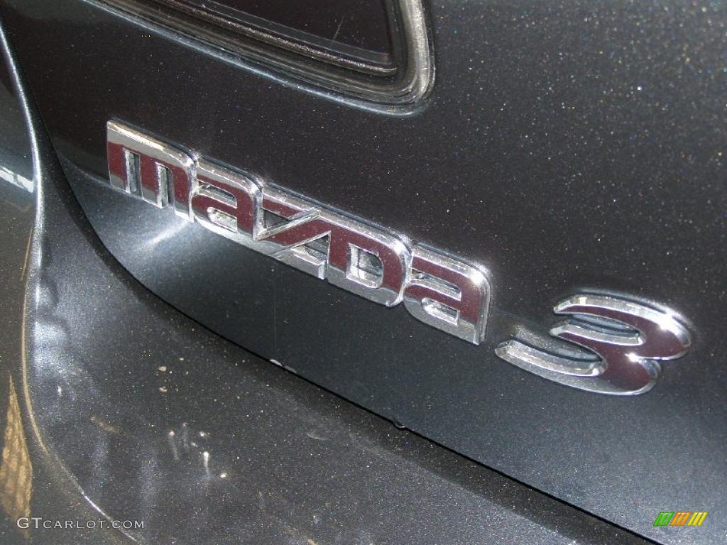 2009 MAZDA3 s Sport Hatchback - Galaxy Gray Mica / Black photo #8