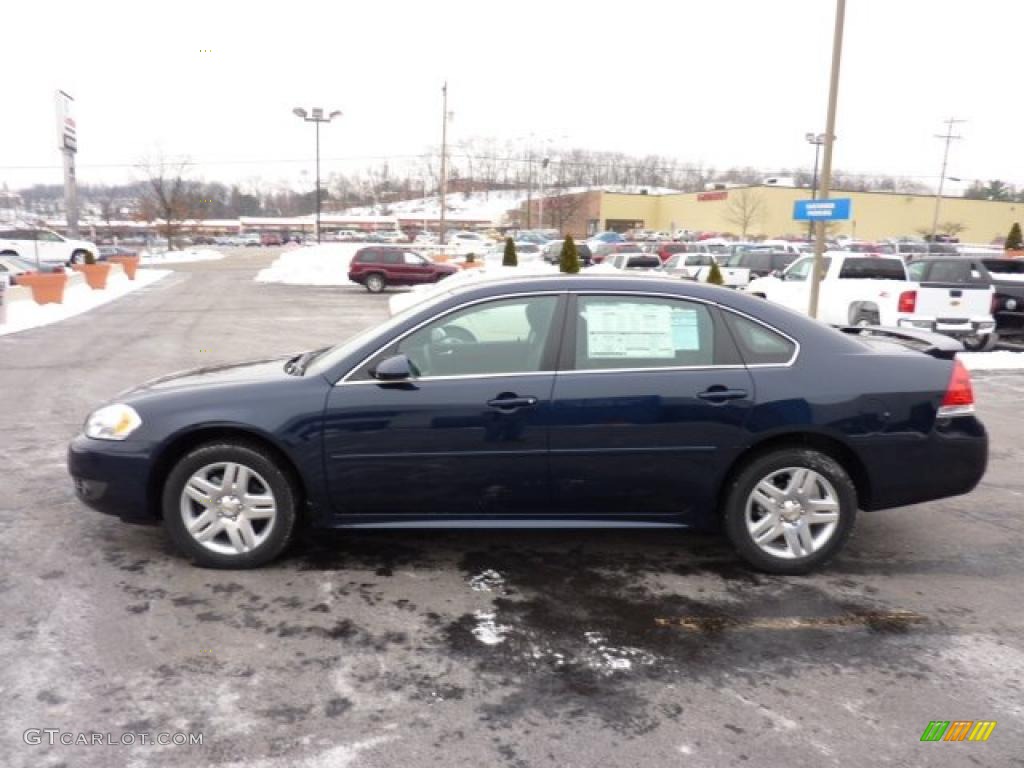 2011 Impala LT - Imperial Blue Metallic / Ebony photo #4
