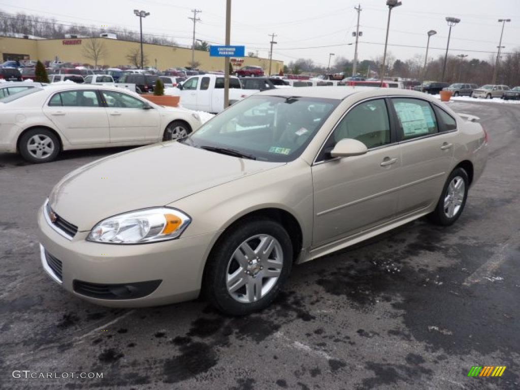 2011 Impala LT - Gold Mist Metallic / Neutral photo #3