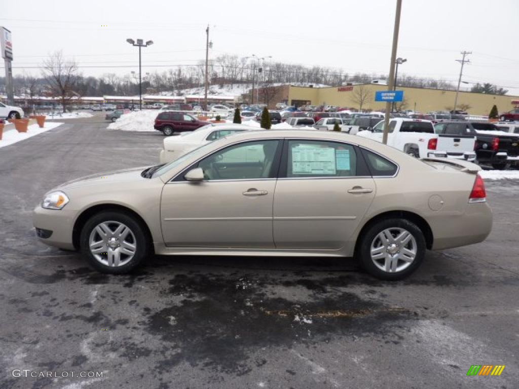2011 Impala LT - Gold Mist Metallic / Neutral photo #4