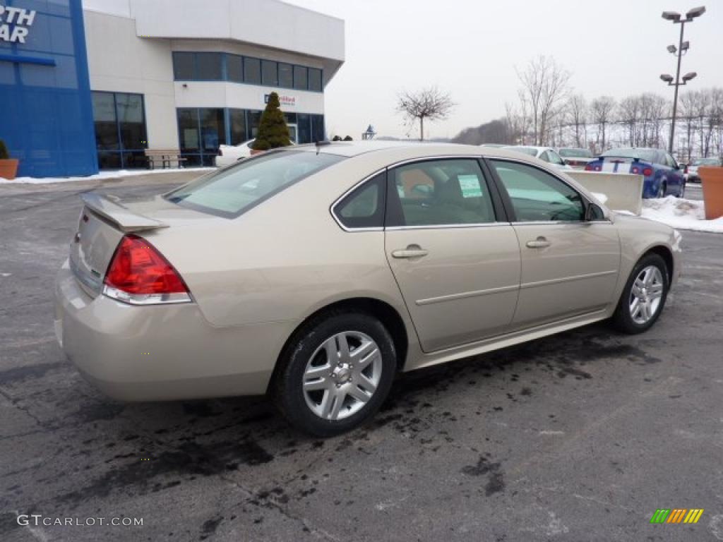 2011 Impala LT - Gold Mist Metallic / Neutral photo #10