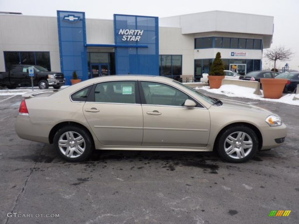 2011 Impala LT - Gold Mist Metallic / Neutral photo #11