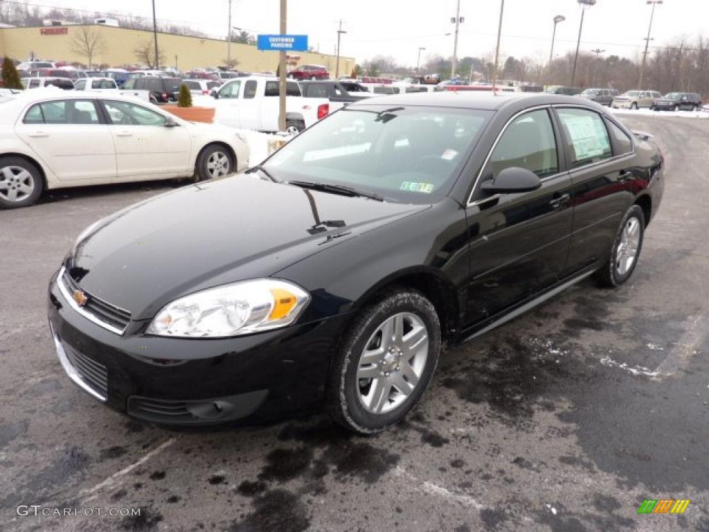 2011 Impala LT - Black / Ebony photo #3