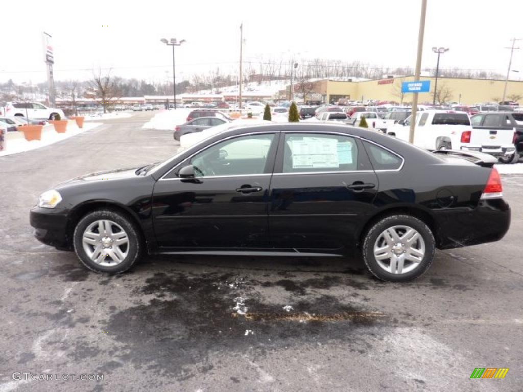 2011 Impala LT - Black / Ebony photo #4