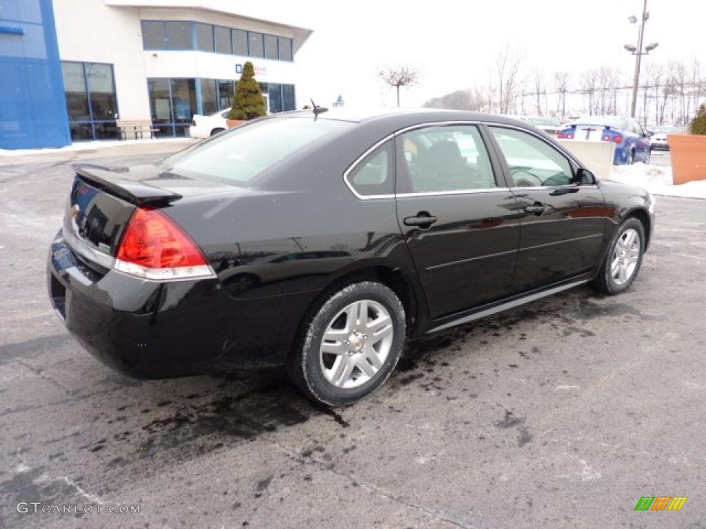 2011 Impala LT - Black / Ebony photo #10