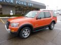 2007 Orange Frost Metallic Ford Explorer XLT Ironman Edition 4x4  photo #8