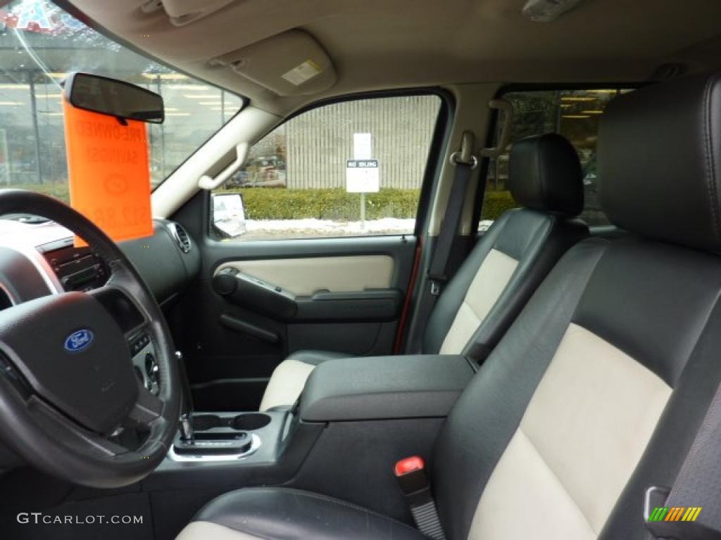 2007 Explorer XLT Ironman Edition 4x4 - Orange Frost Metallic / Black/Stone photo #10