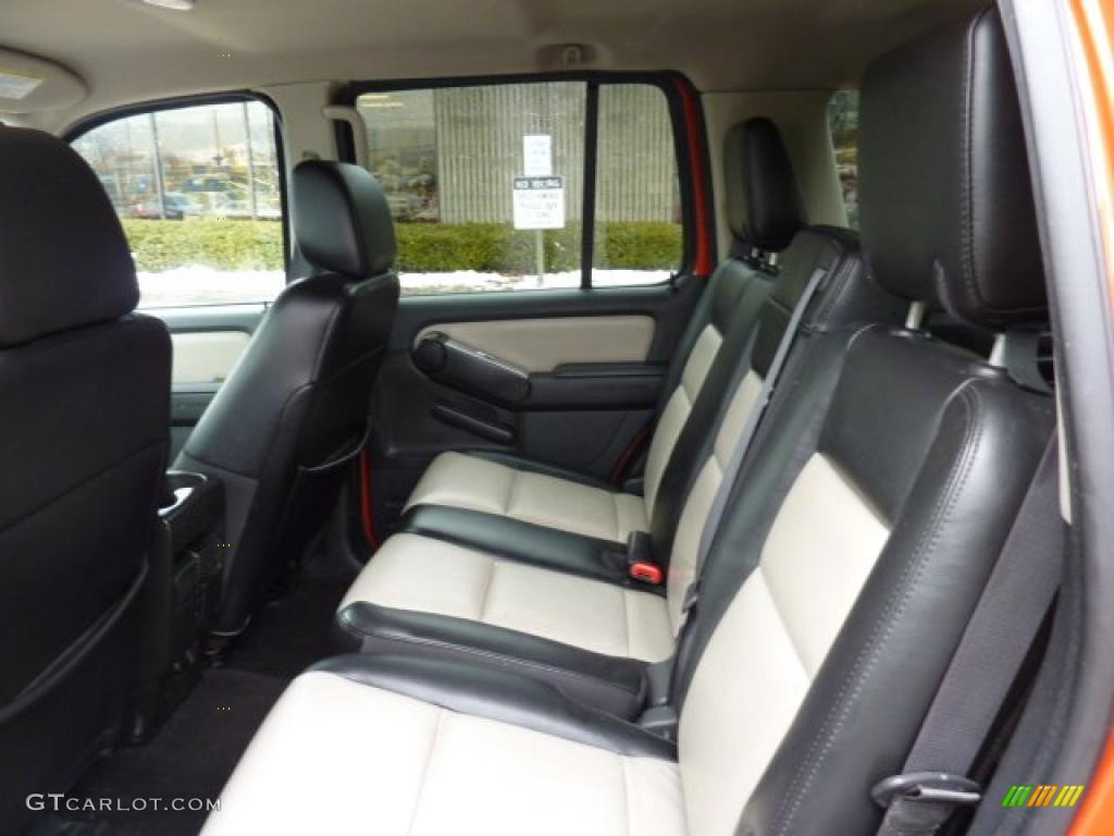 2007 Explorer XLT Ironman Edition 4x4 - Orange Frost Metallic / Black/Stone photo #13