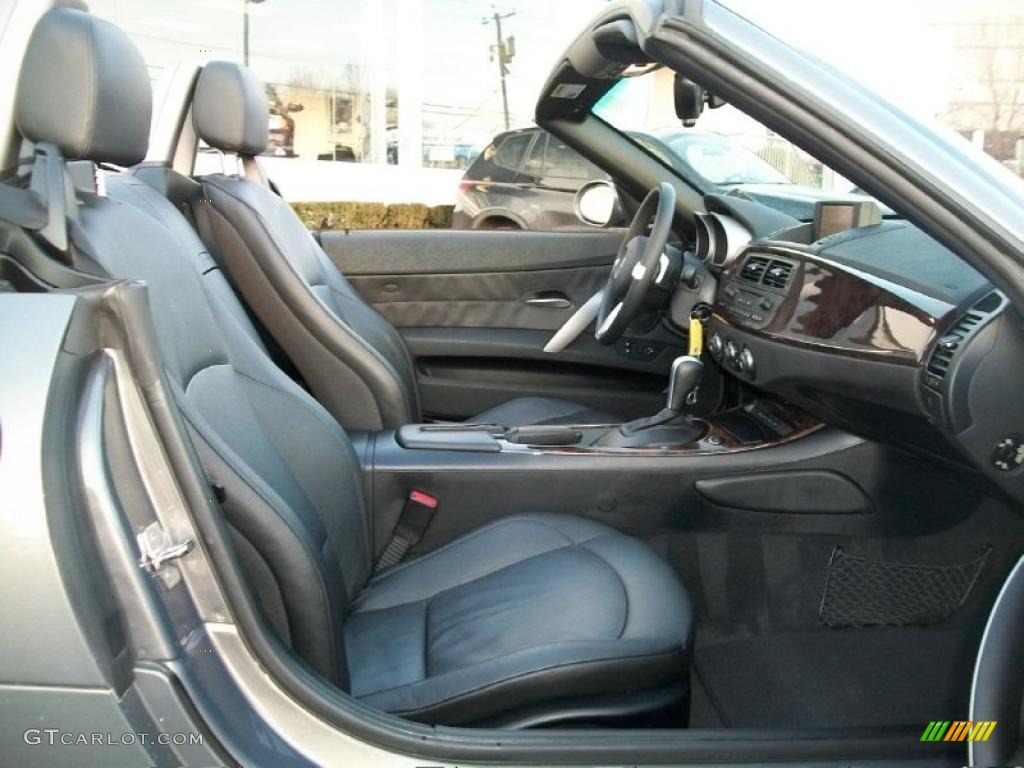 2008 Z4 3.0i Roadster - Space Grey Metallic / Black photo #26