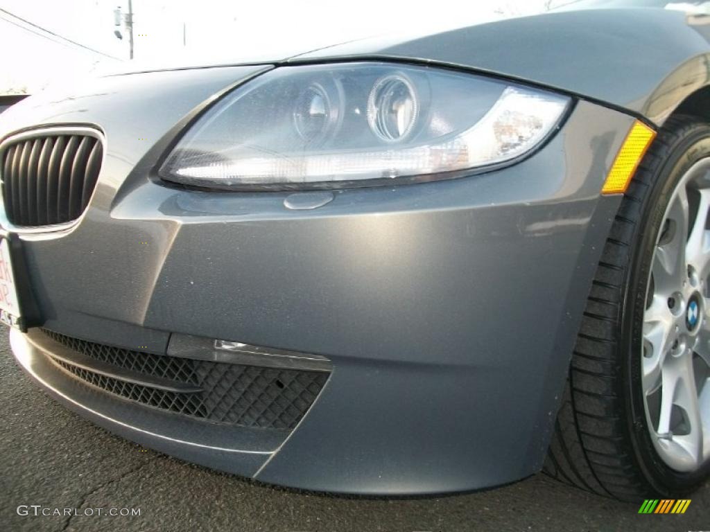 2008 Z4 3.0i Roadster - Space Grey Metallic / Black photo #29