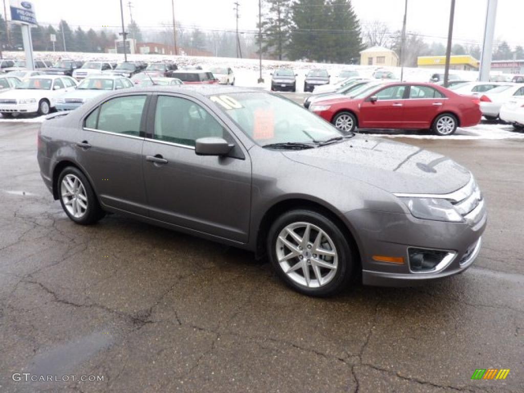 2010 Fusion SEL V6 AWD - Sterling Grey Metallic / Charcoal Black photo #6