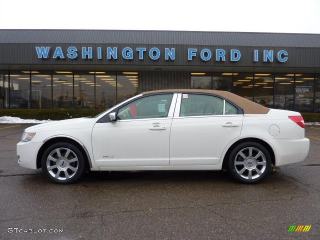 White Suede Lincoln MKZ