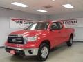 2010 Radiant Red Toyota Tundra Double Cab  photo #1