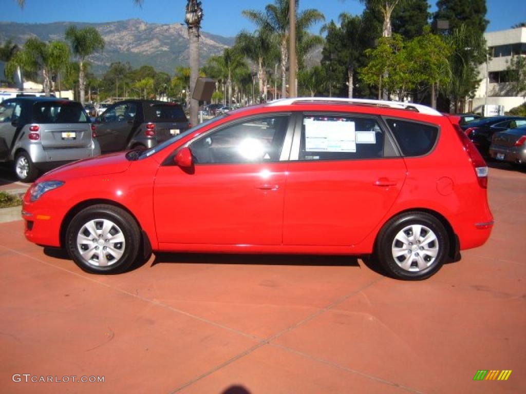Chilipepper Red 2011 Hyundai Elantra Touring GLS Exterior Photo #44612146