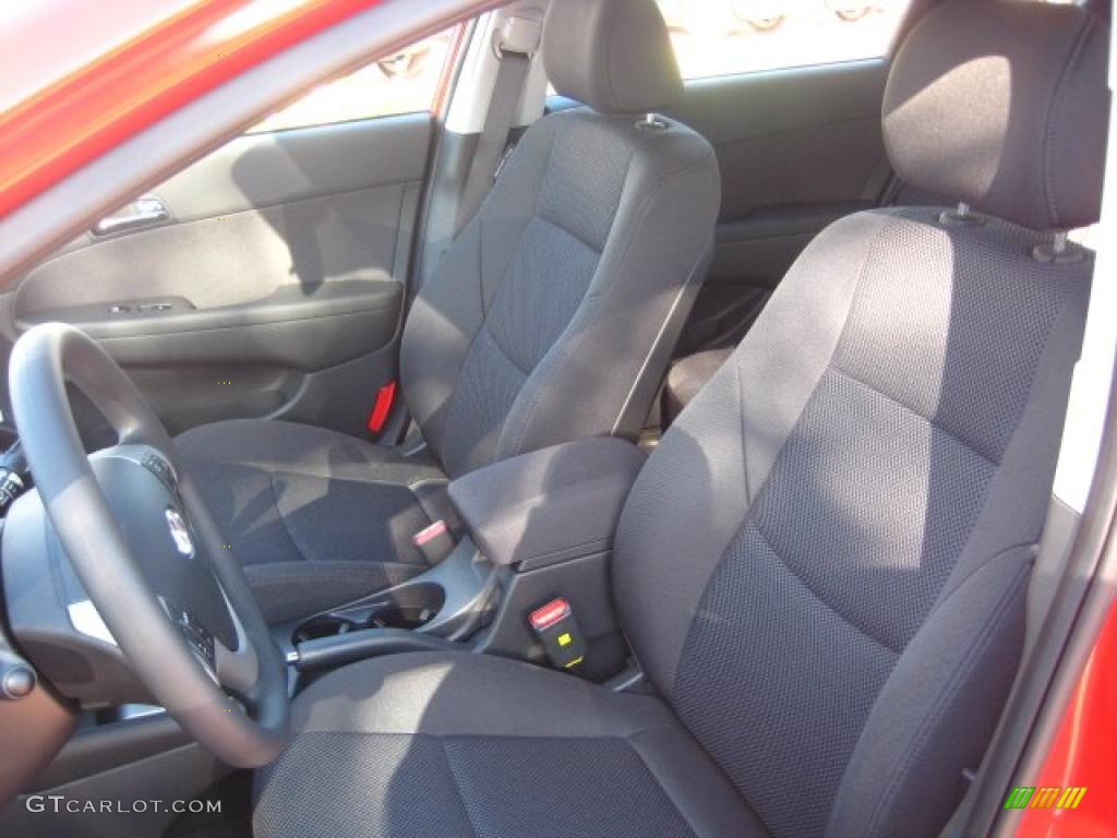 Black Interior 2011 Hyundai Elantra Touring GLS Photo #44612202