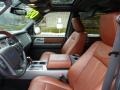 Charcoal Black/Chaparral Leather 2009 Ford Expedition EL King Ranch 4x4 Interior Color