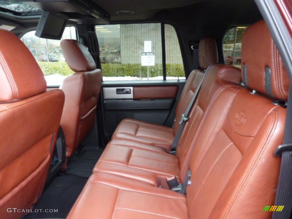 2009 Expedition EL King Ranch 4x4 - Royal Red Metallic / Charcoal Black/Chaparral Leather photo #14