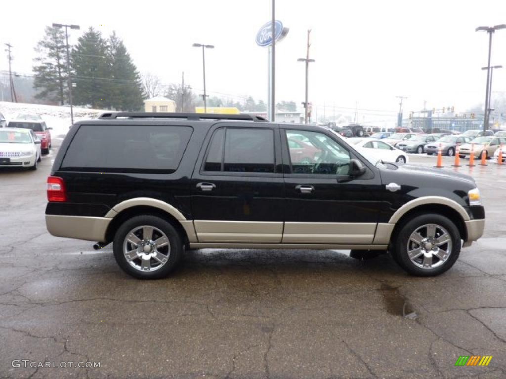 Black 2009 Ford Expedition EL King Ranch 4x4 Exterior Photo #44615511