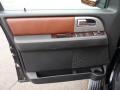 Charcoal Black/Chaparral Leather Door Panel Photo for 2009 Ford Expedition #44615627