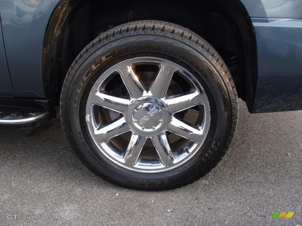 2008 Yukon XL Denali AWD - Stealth Gray Metallic / Cocoa/Light Cashmere photo #6