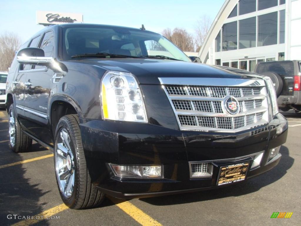 Black Raven 2009 Cadillac Escalade Platinum AWD Exterior Photo #44617531