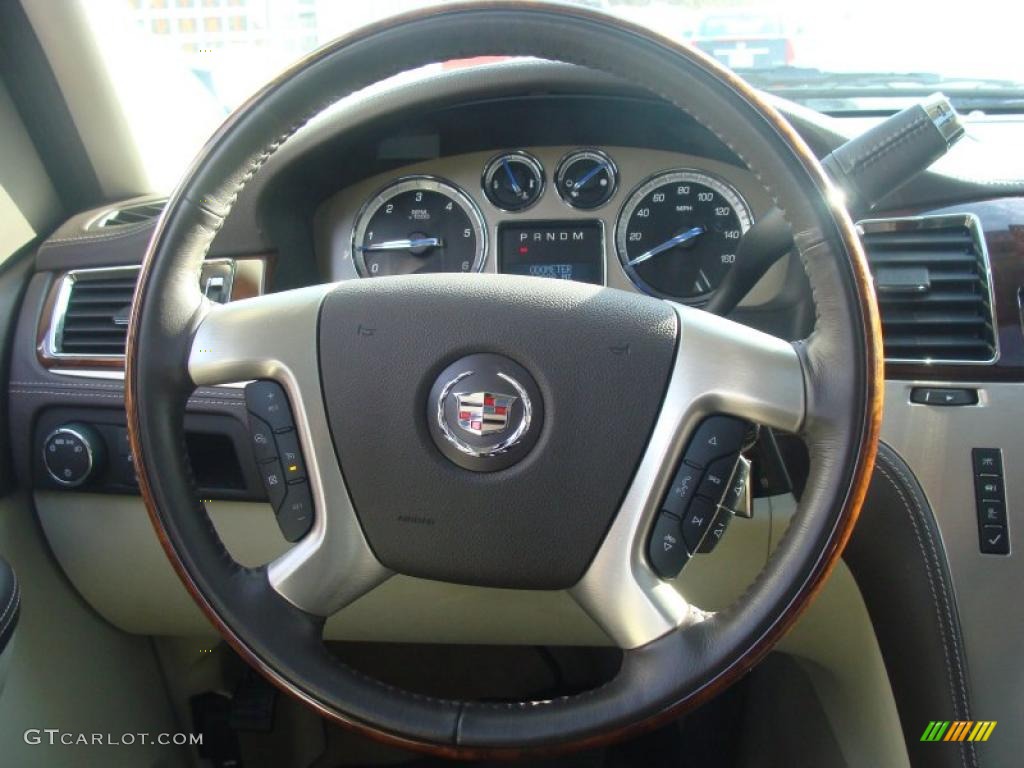 2009 Cadillac Escalade Platinum AWD Steering Wheel Photos
