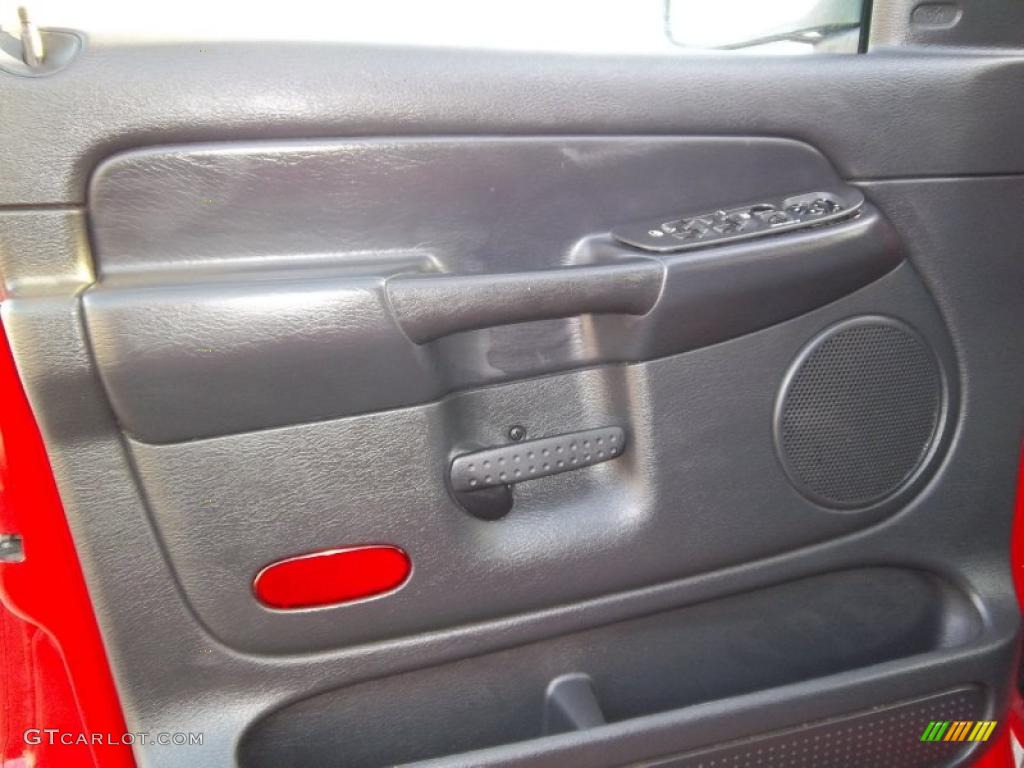 2004 Ram 1500 SLT Sport Quad Cab 4x4 - Flame Red / Dark Slate Gray photo #13