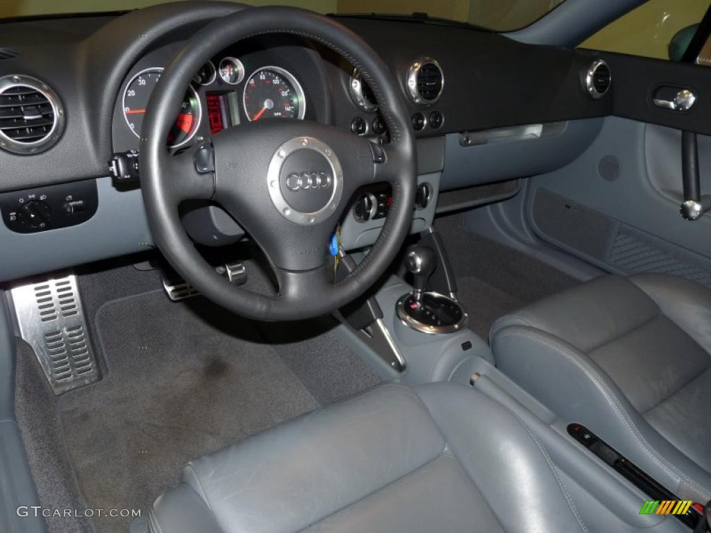 Aviator Grey Interior 2006 Audi TT 1.8T Coupe Photo #44618167