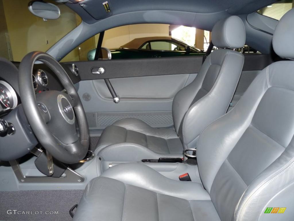Aviator Grey Interior 2006 Audi TT 1.8T Coupe Photo #44618211