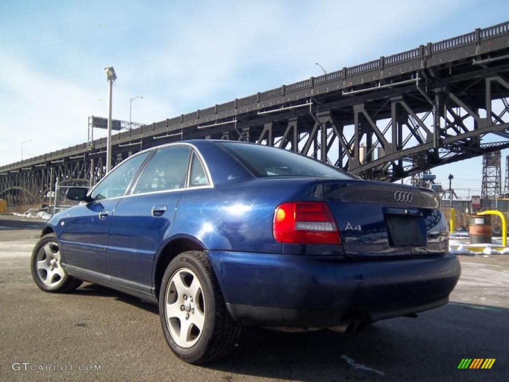 Santorin Blue Pearl Effect 2001 Audi A4 2.8 quattro Sedan Exterior Photo #44618618