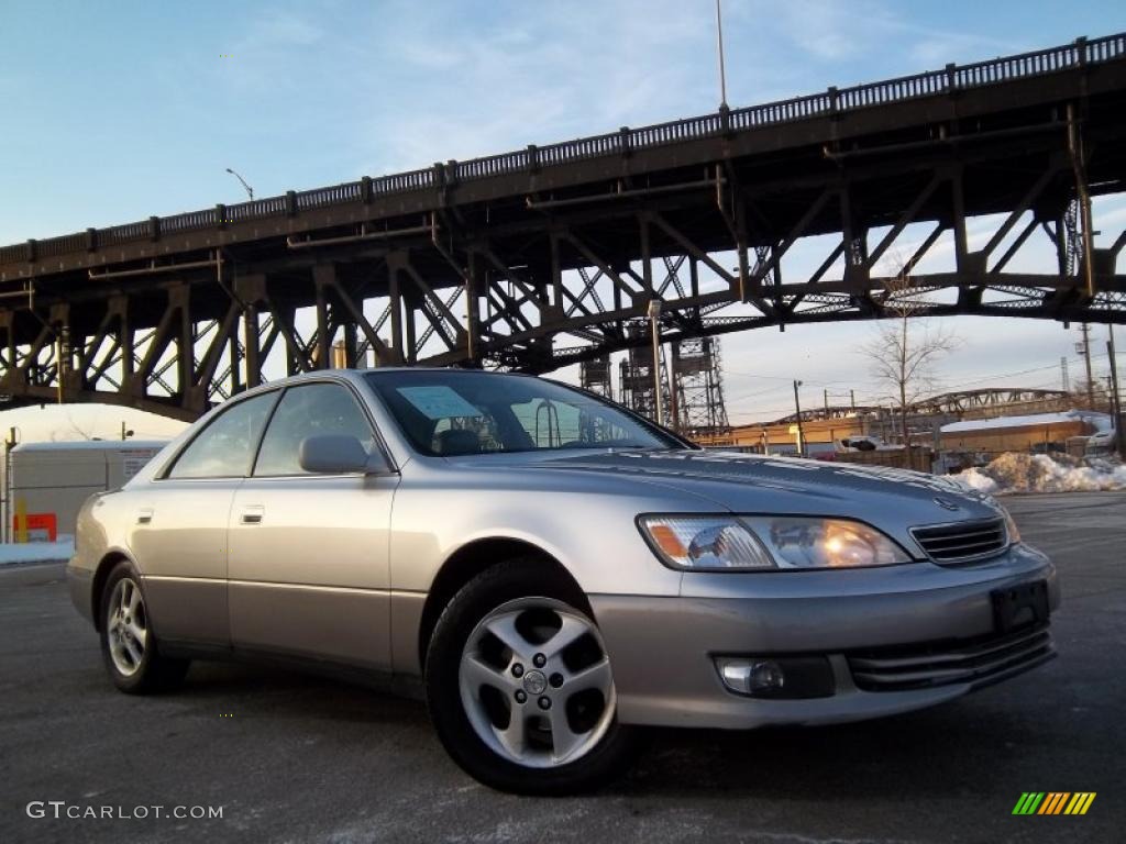 2001 ES 300 - Millenium Silver Metallic / Black photo #1