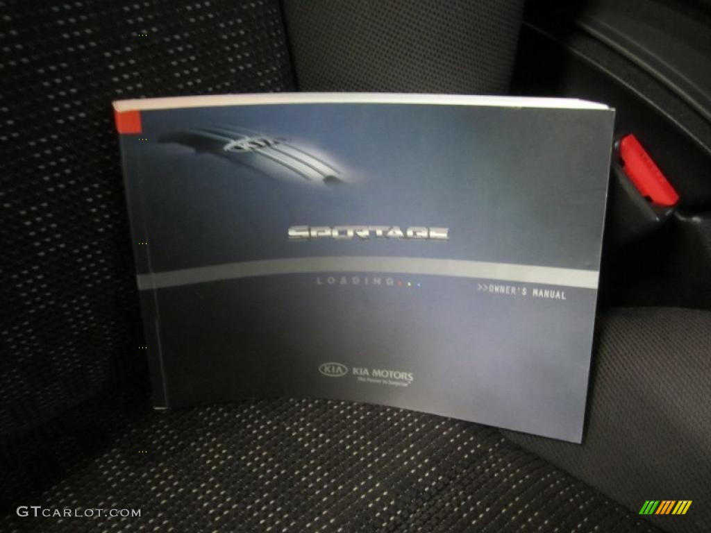 2006 Sportage LX V6 4x4 - Natural Olive / Black photo #23