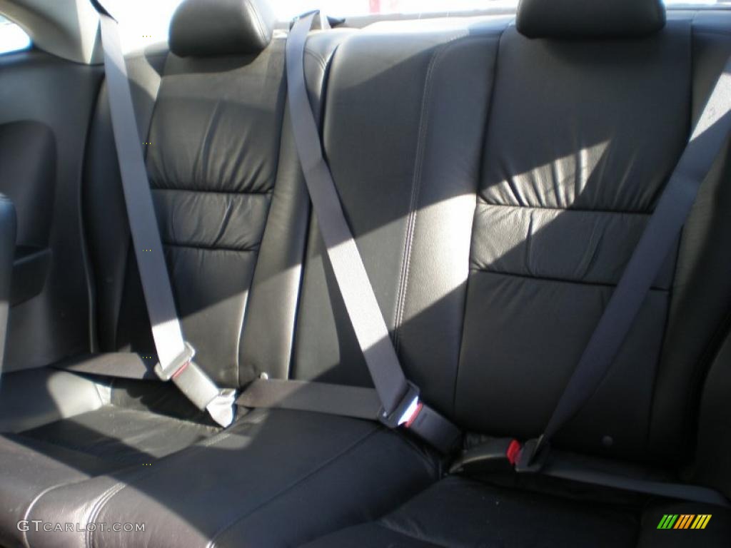 2006 Accord EX-L Coupe - Nighthawk Black Pearl / Black photo #7